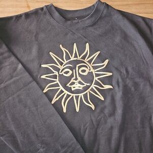 Tears For Fears Band Sweatshirt Black XXL Vintage Sun Band Logo. 1980s Pop. NEW